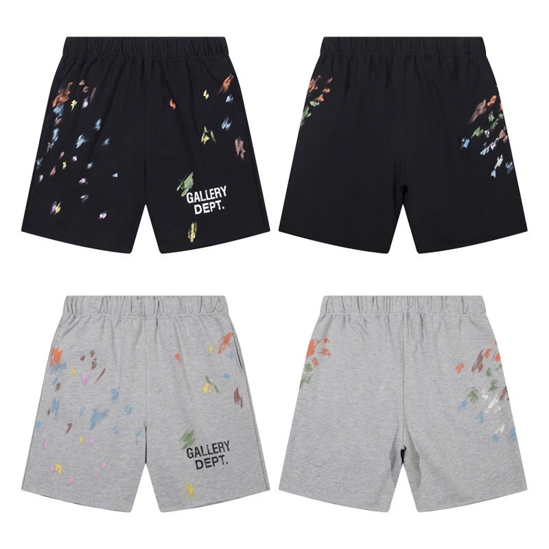 Gallery Dept. Paint Splatter Shorts - 000538