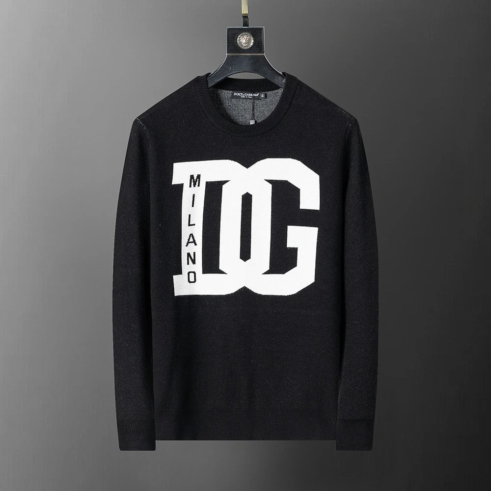 Jacquard Knit Wool Sweater photo 8