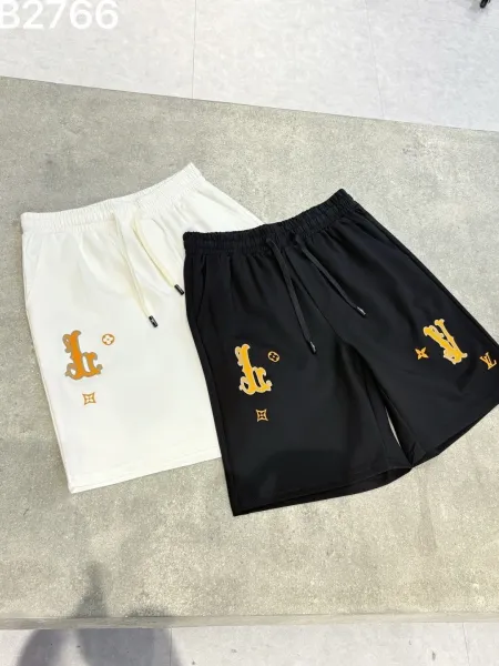 Loewe Anagram Embroidered Shorts White - 19
