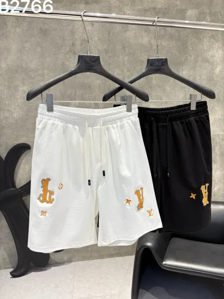 Loewe Anagram Embroidered Shorts White - 16