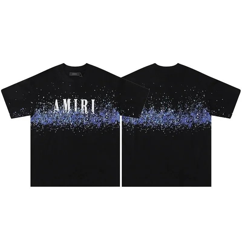 AMIRI Splatter Letter T-Shirt photo 2