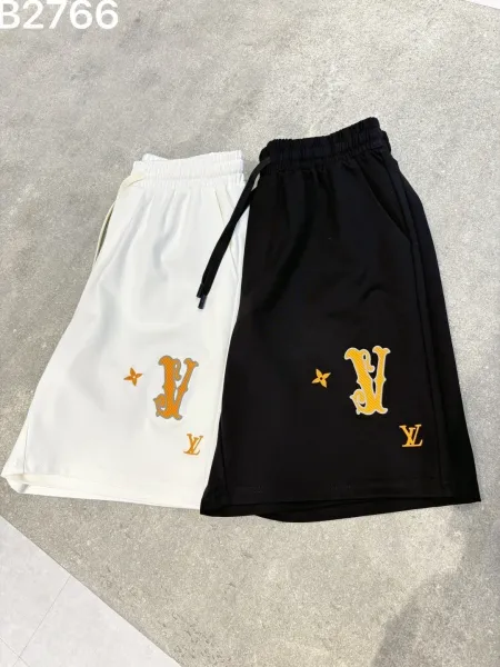 Loewe Anagram Embroidered Shorts White - 20