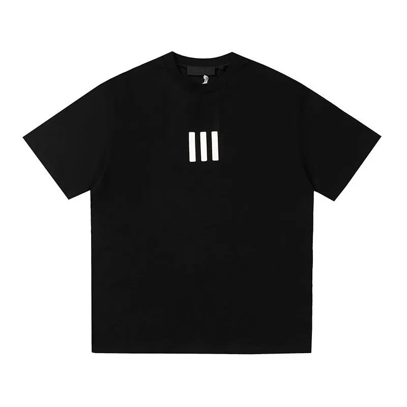 Three Stripes Loose T-Shirt Set photo 2