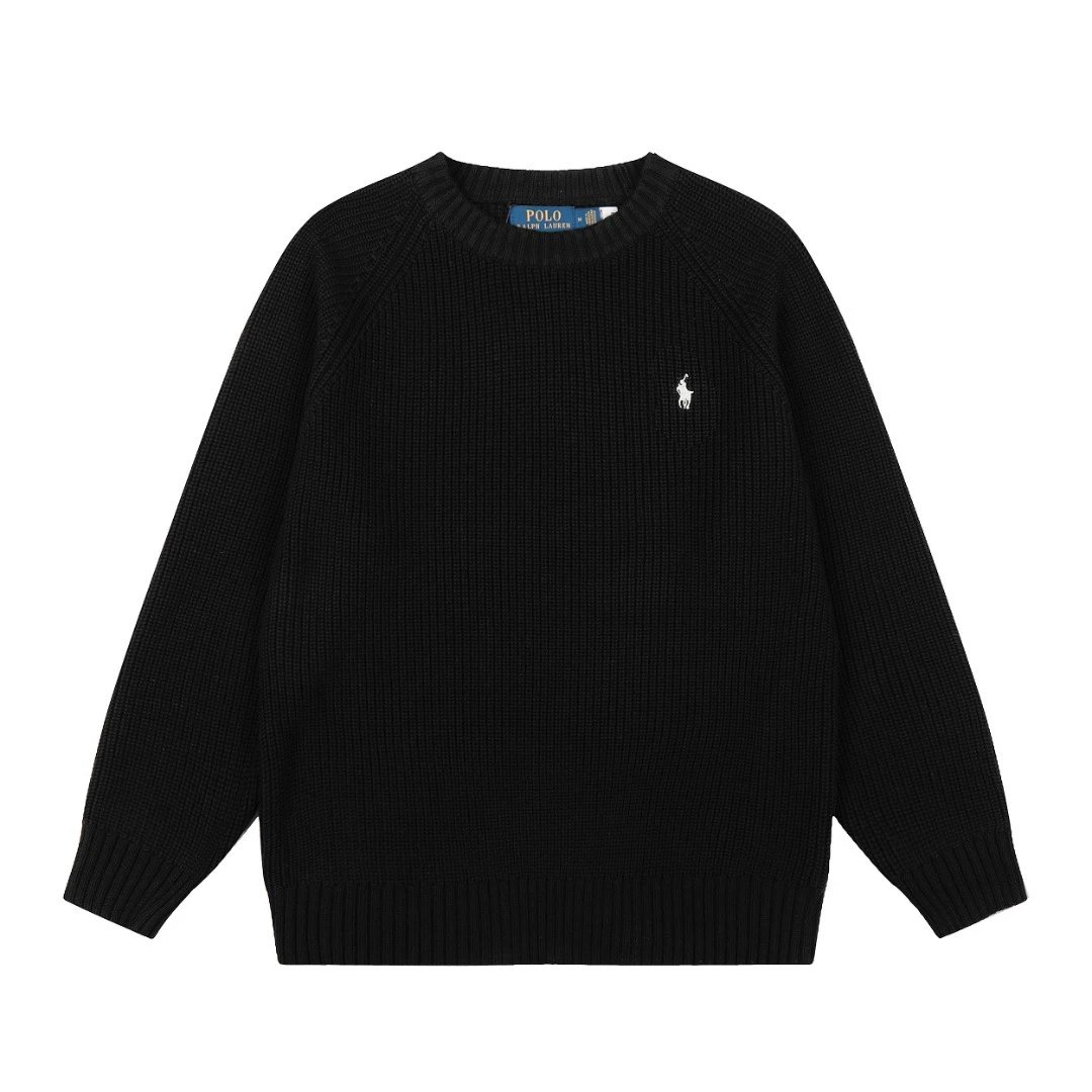 Embroidered Classic Crewneck Knit Sweater photo 8