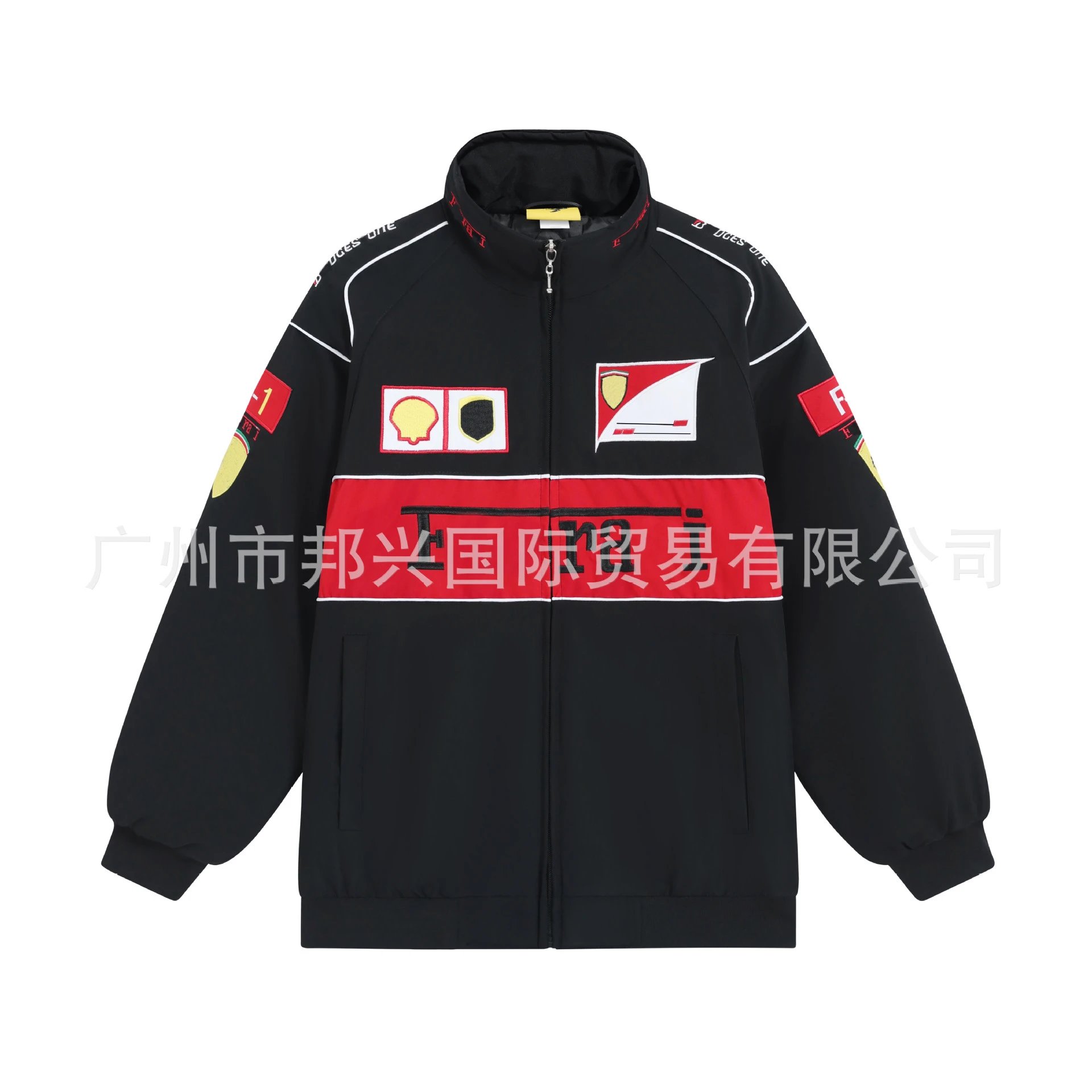 Embroidered Hip-Hop Jacket photo 3
