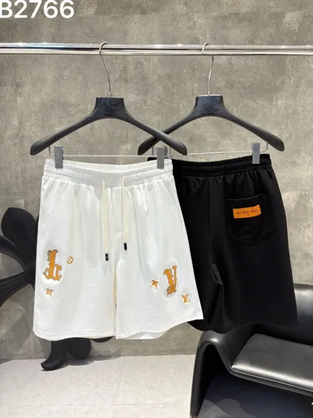 Loewe Anagram Embroidered Shorts White - 17
