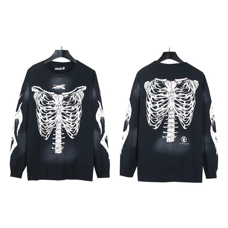 Vintage Washed Printed Rock Hoodie photo 8