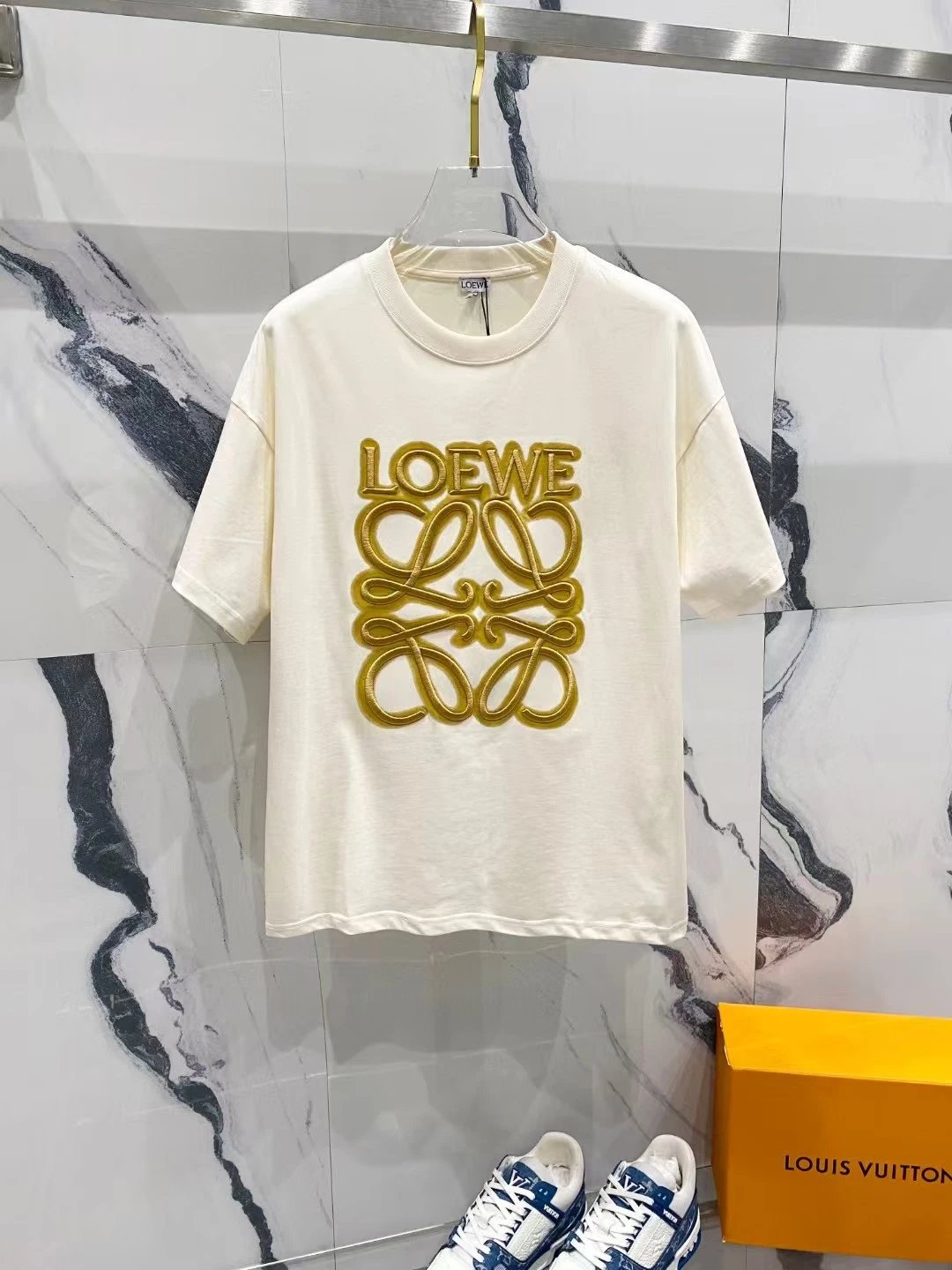 LOE Embroidered Cotton T-Shirt photo 5