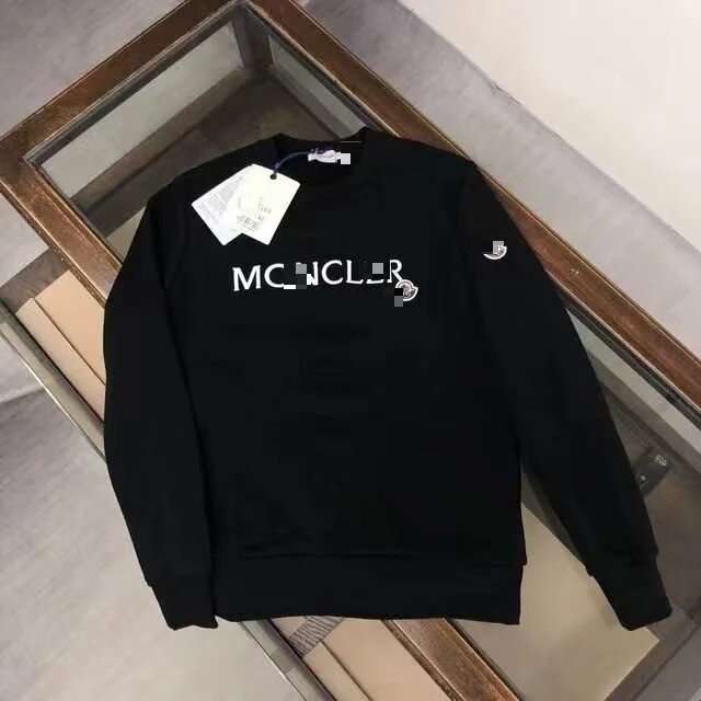 Embroidered Crew Neck Hoodie photo 4