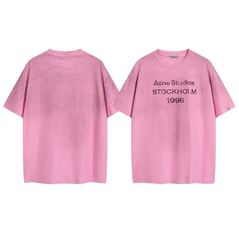AC1996 Distressed Letter Short Sleeve T-Shirt photo 5