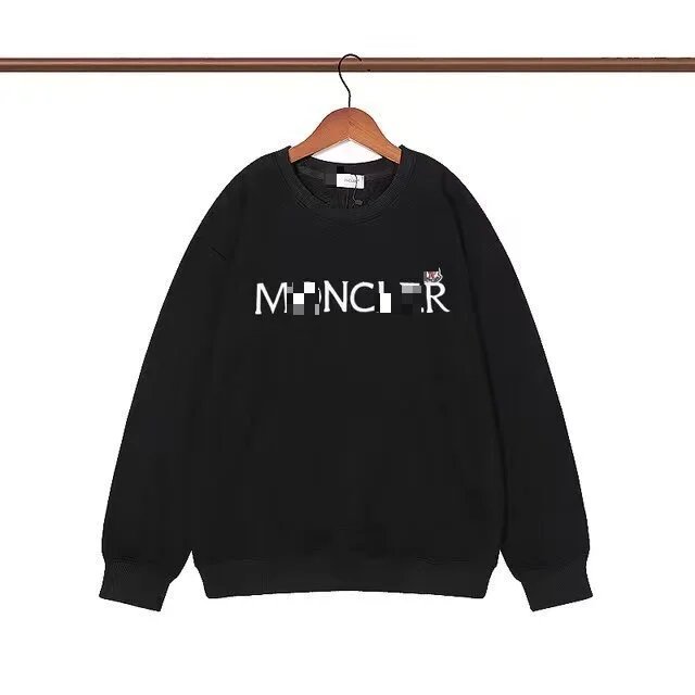 Embroidered Crew Neck Hoodie photo 2