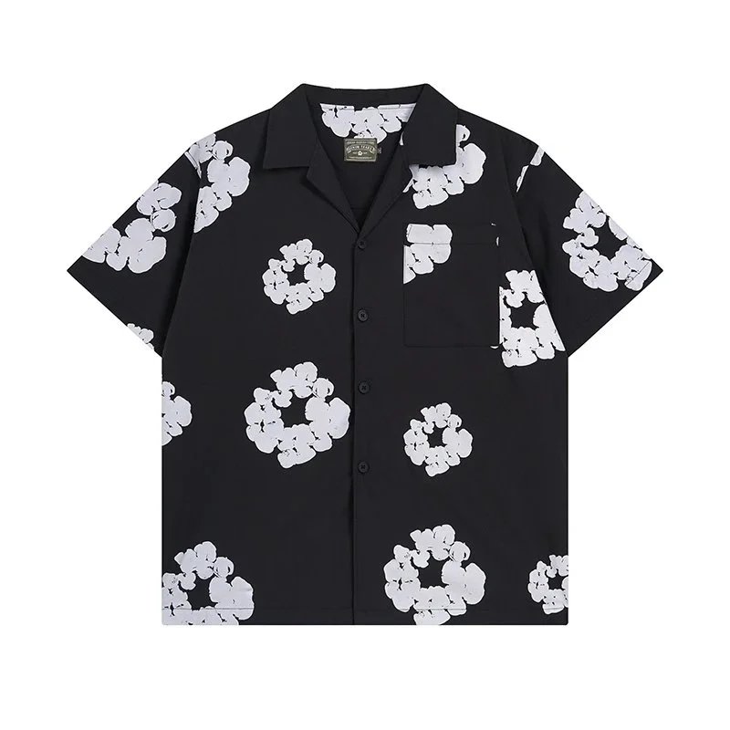 Flower Print Shirt and Shorts Set photo 2