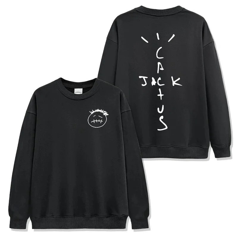 Black round neck