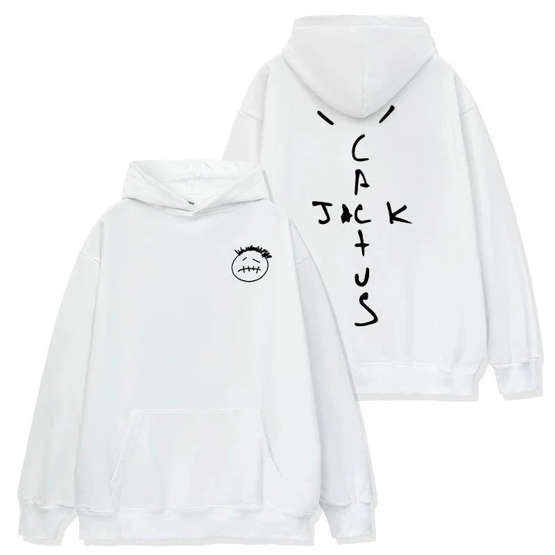 White Hooded Sweatshirt