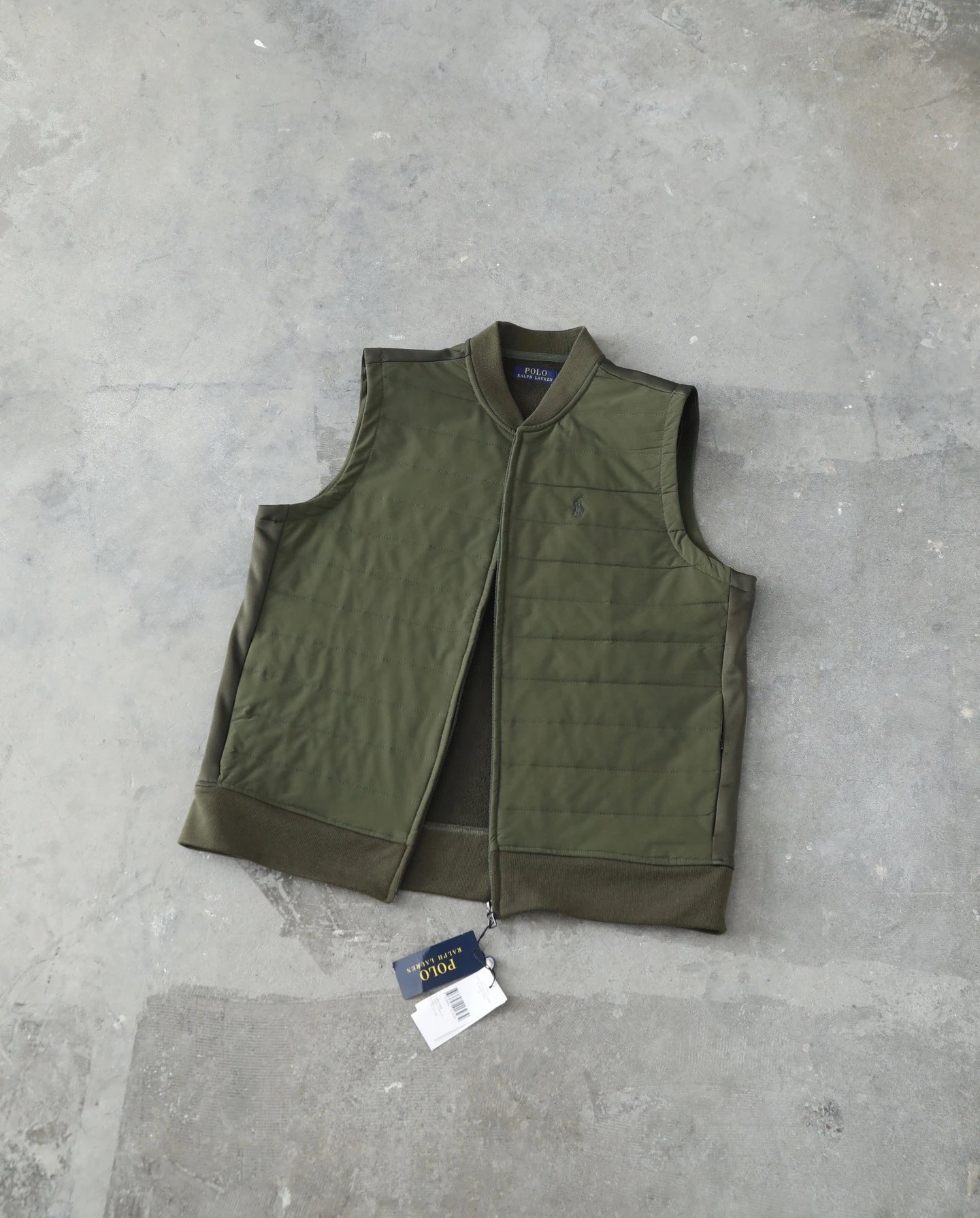 Embroidered Baseball Collar Vest photo 2