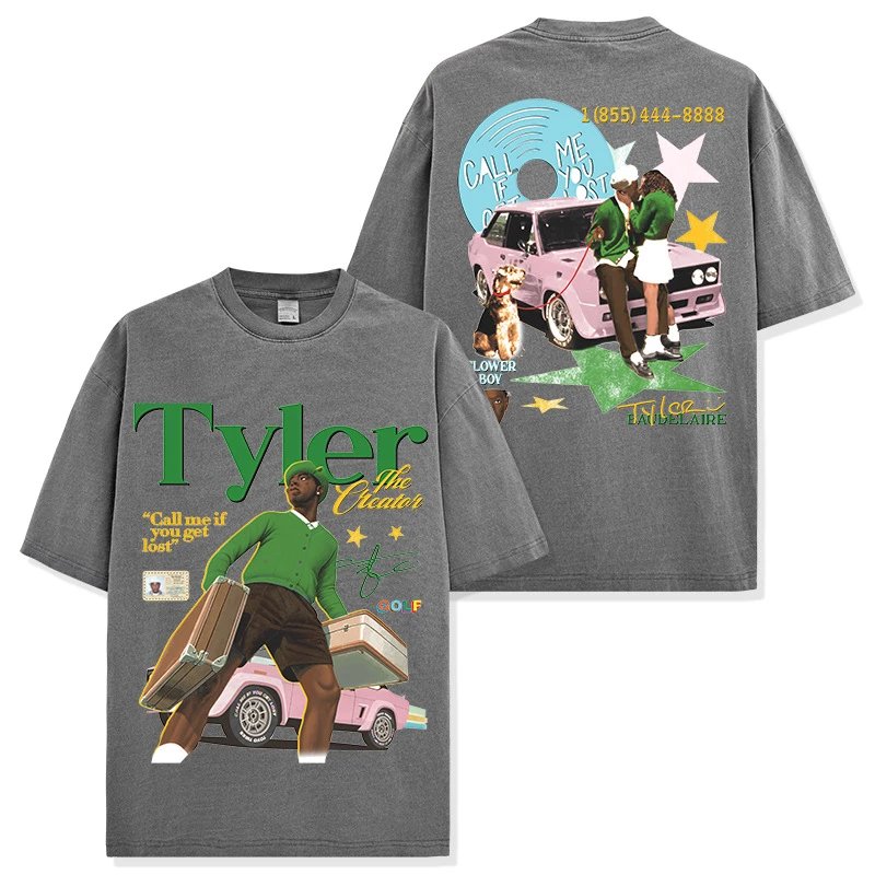 Tyler The Creator Printed T-Shirt Hoodie photo 8