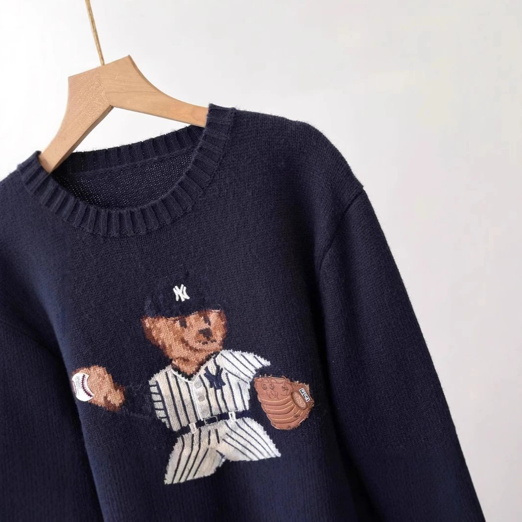 Ralph Lauren Autumn Winter Collaboration Limited Bear Embroidered Sweater photo 5