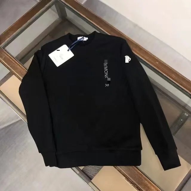 Embroidered Crew Neck Hoodie photo 6