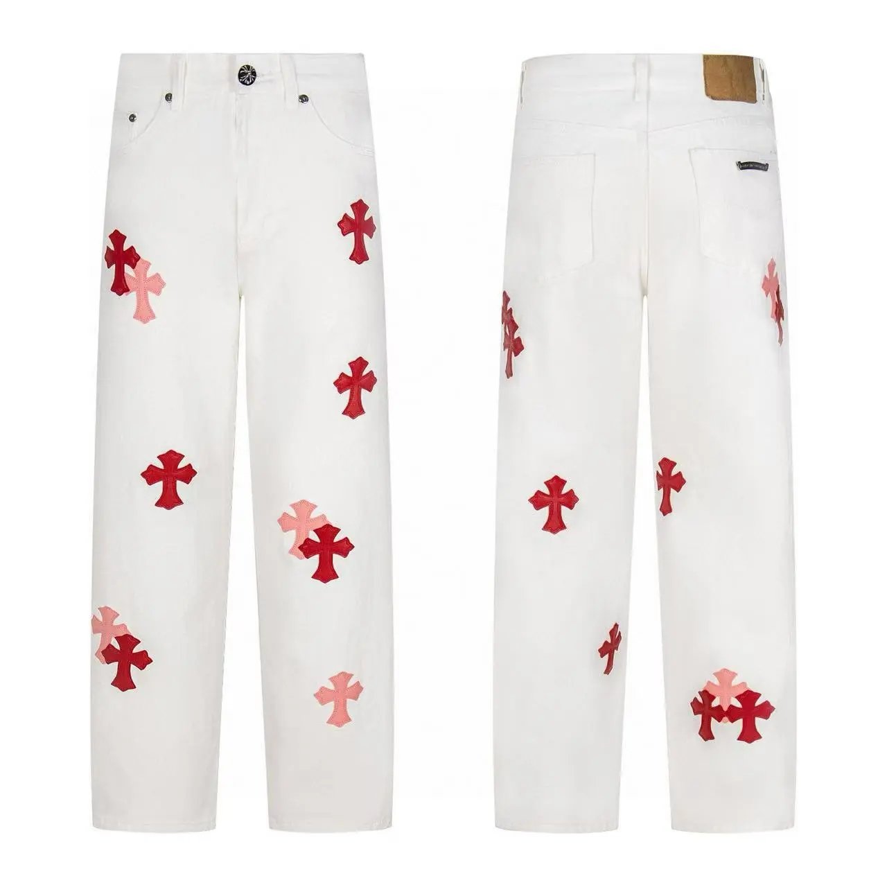 Cross Patch Denim Jeans photo 7