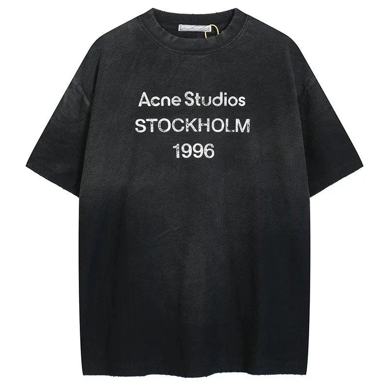 AC1996 Distressed Letter Short Sleeve T-Shirt photo 7