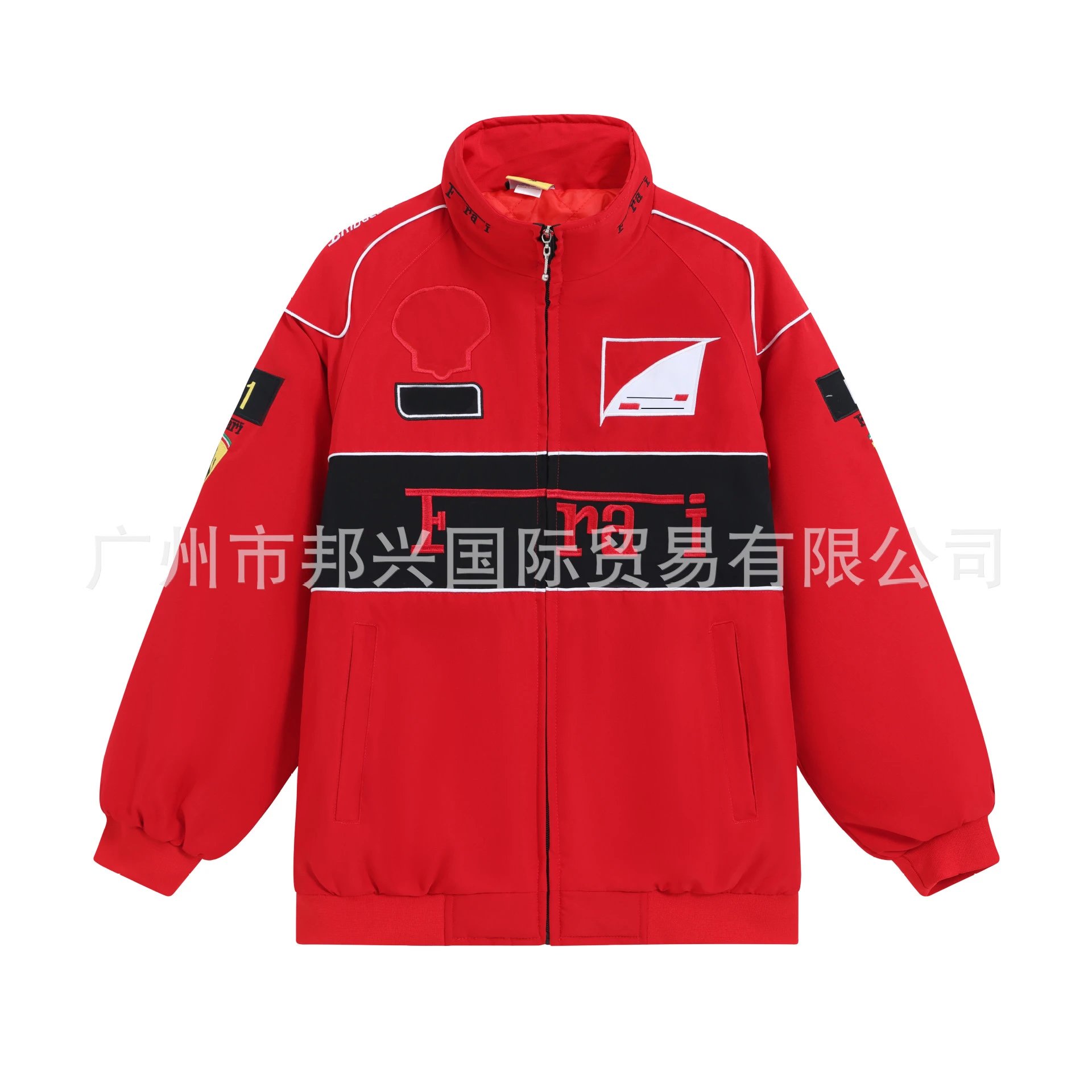 Embroidered Hip-Hop Jacket photo 5