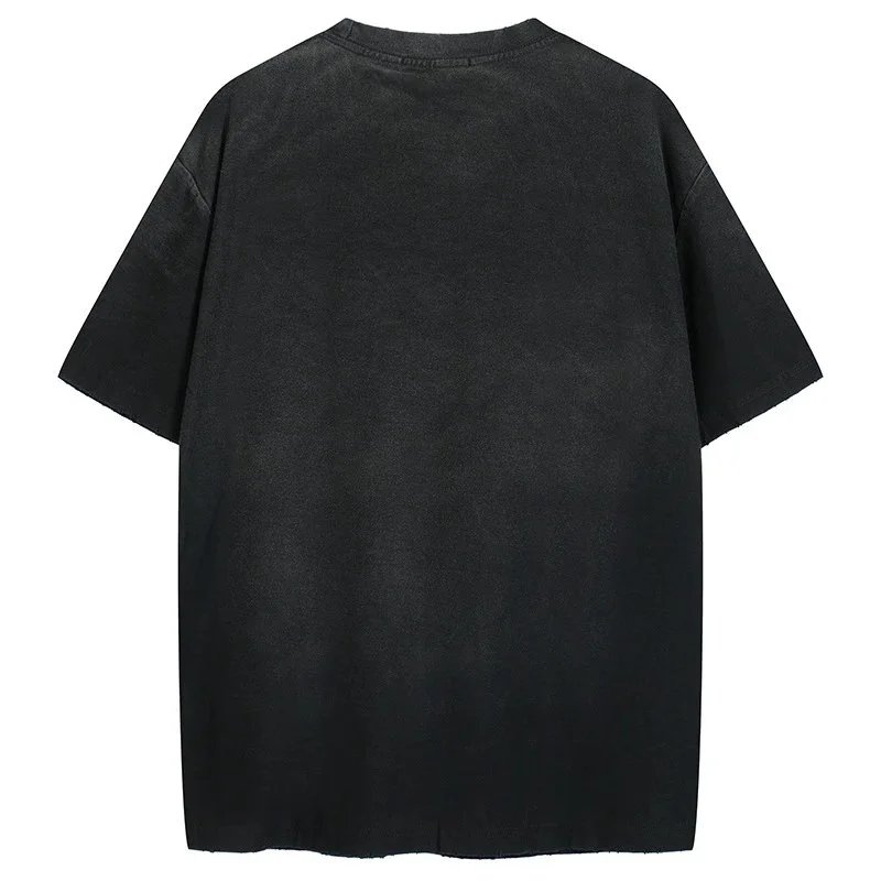 AC1996 Distressed Letter Short Sleeve T-Shirt photo 8