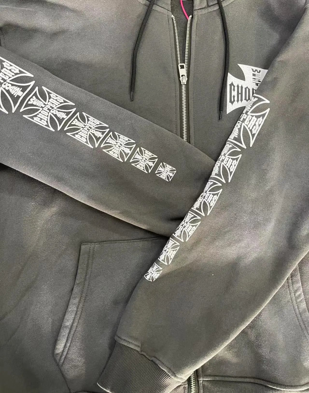 Print Zip Hoodie photo 8
