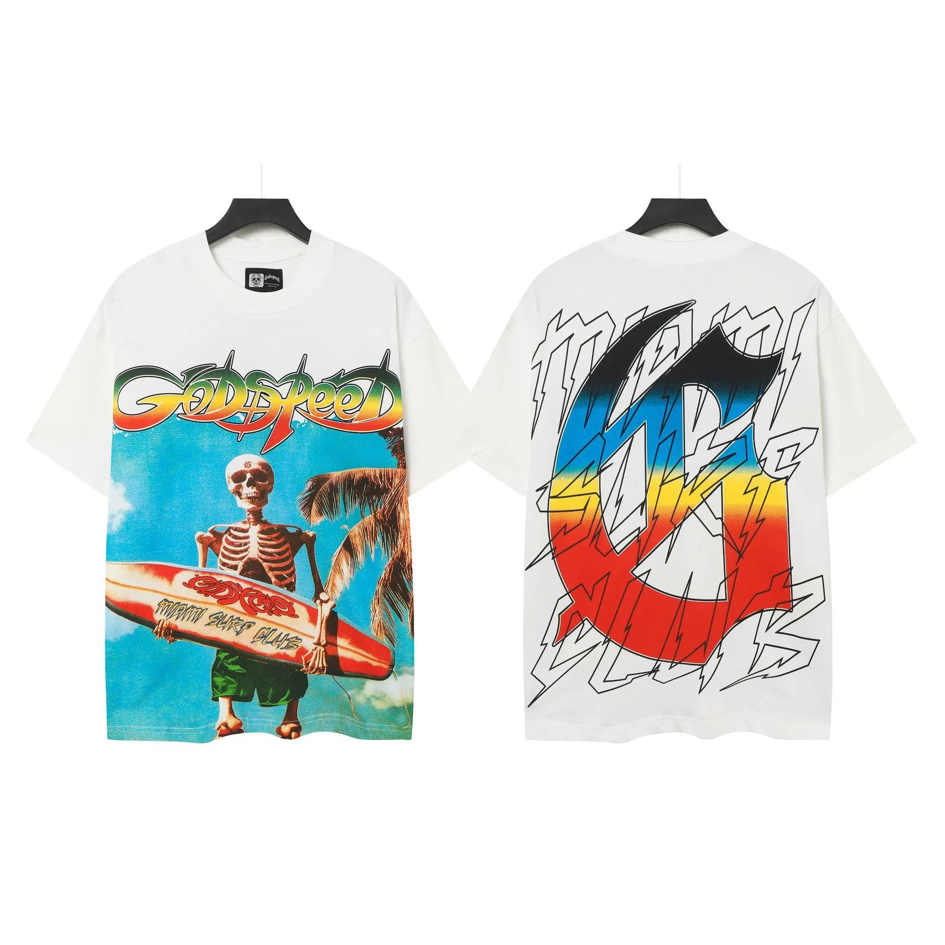 Godspeed Skull Print T-Shirt photo 2