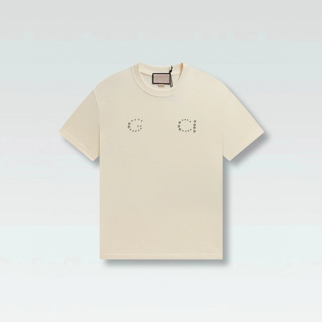 Gucci Embroidered Print Short Sleeve T-Shirt photo 3