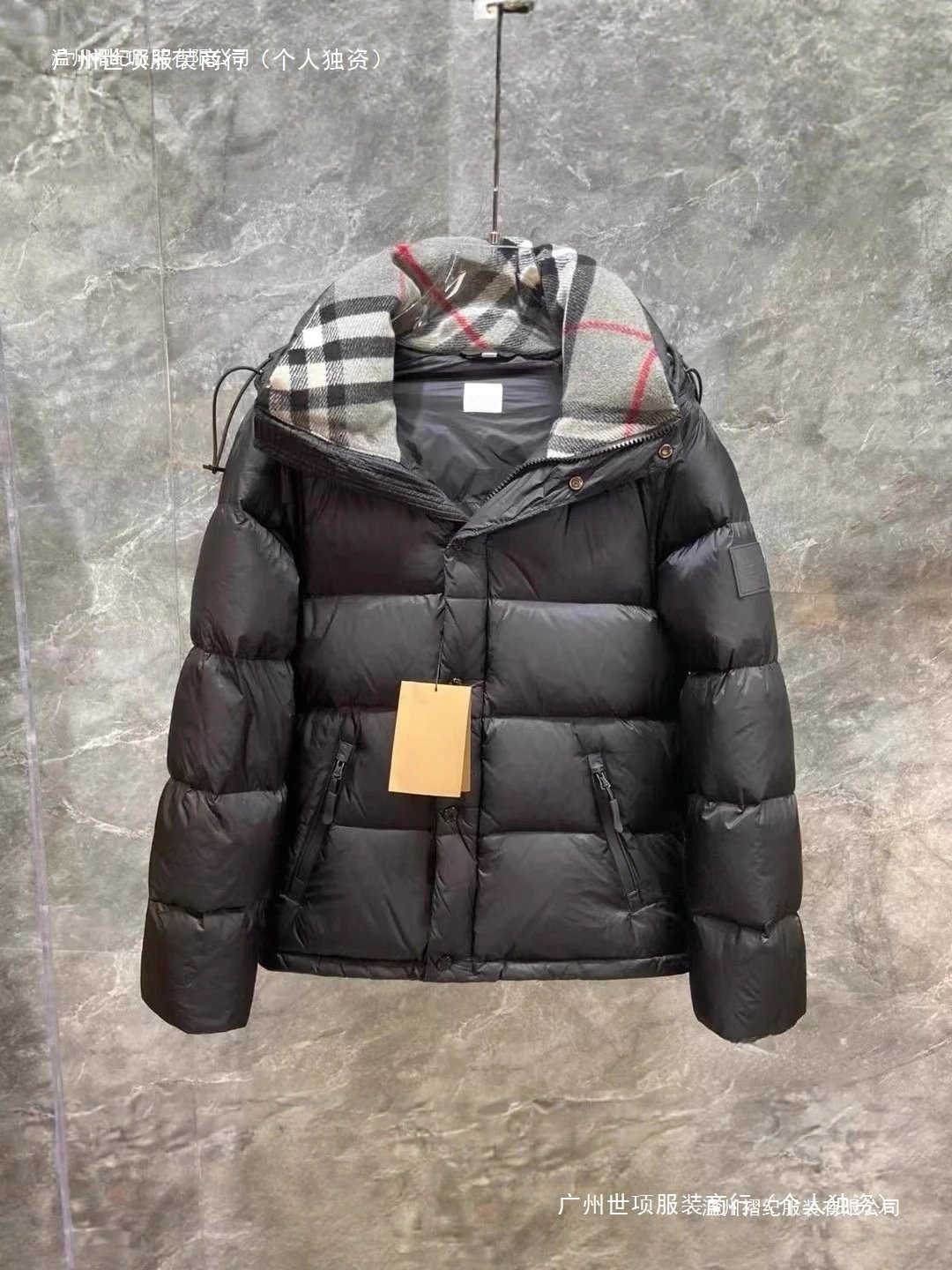 High-Quality Down Jacket Detachable Sleeves Hoodie