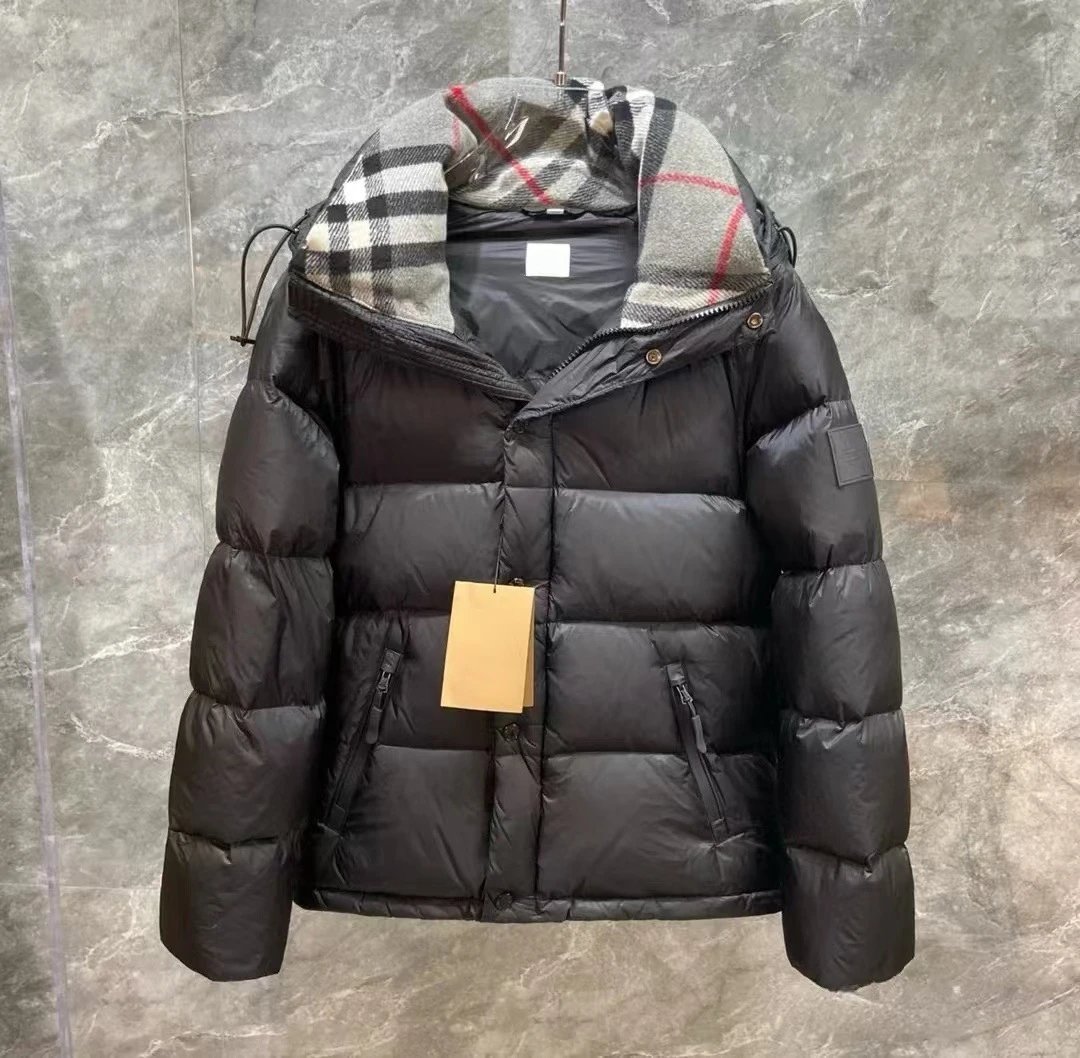 High-Quality Down Jacket Detachable Sleeves Hoodie photo 2