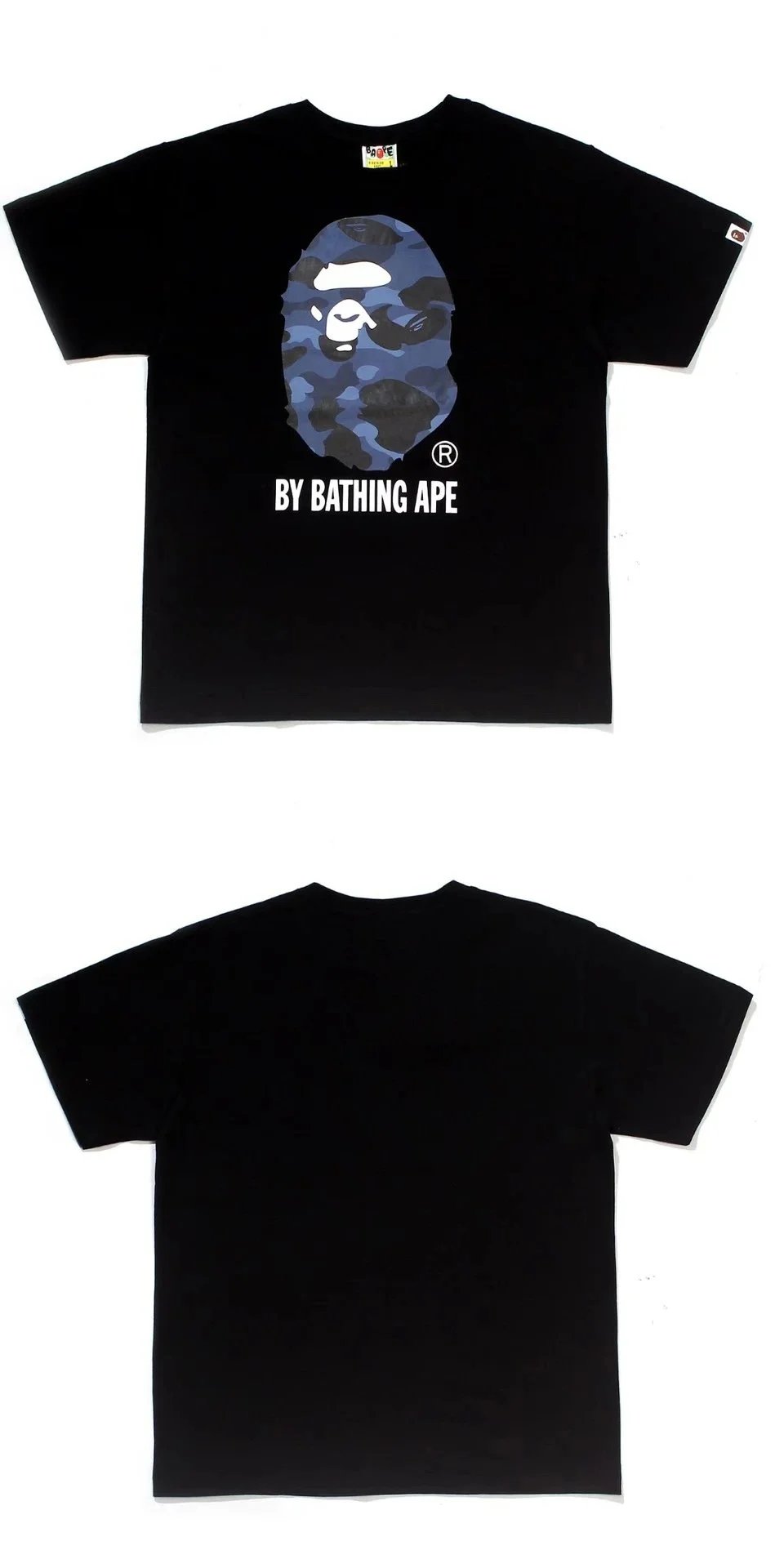 BAPE Camouflage Ape Head Cherry Blossom T-Shirt photo 8