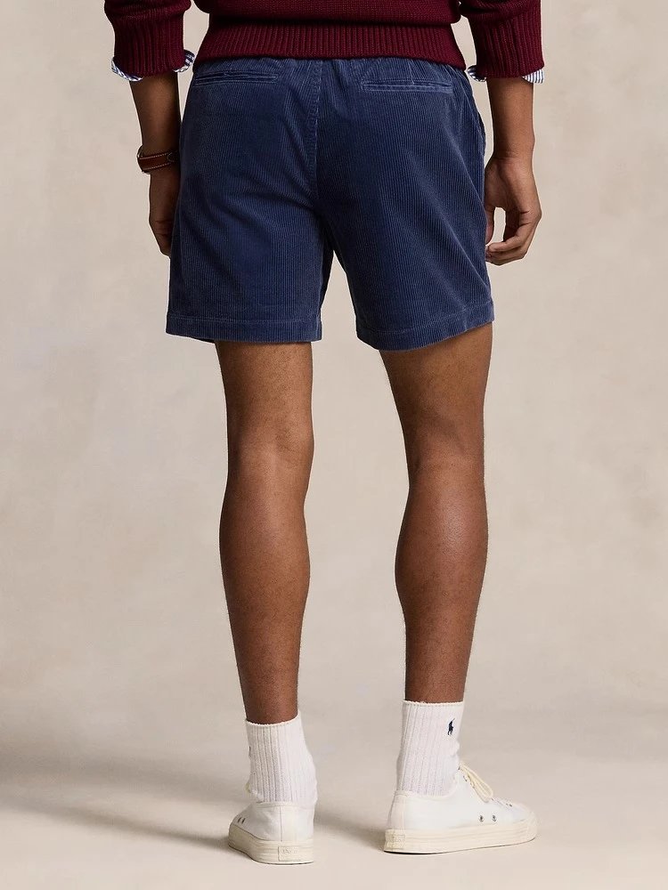 Needles Corduroy Drawstring Shorts Beige Shorts - 21