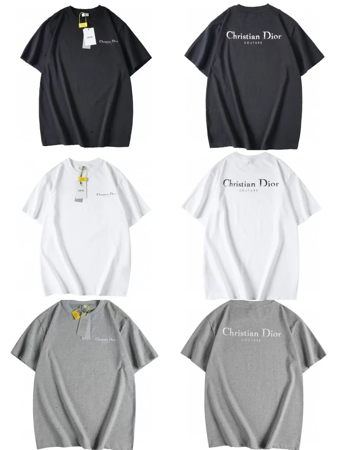 CD Logo Print T-Shirt photo 5