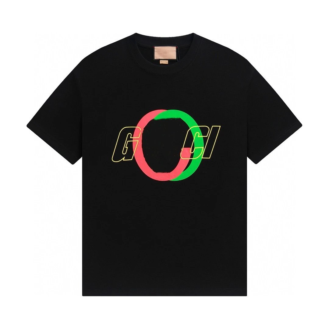 Gucci Embroidered Print Short Sleeve T-Shirt photo 6