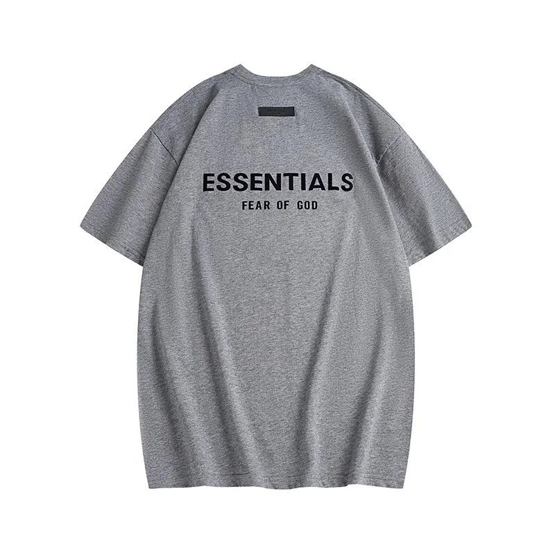 Fear of God Essentials Flocked Logo Shorts Set photo 5