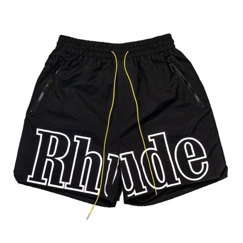 RHUDE Shorts 3D Digital Print Drawstring Shorts photo 5