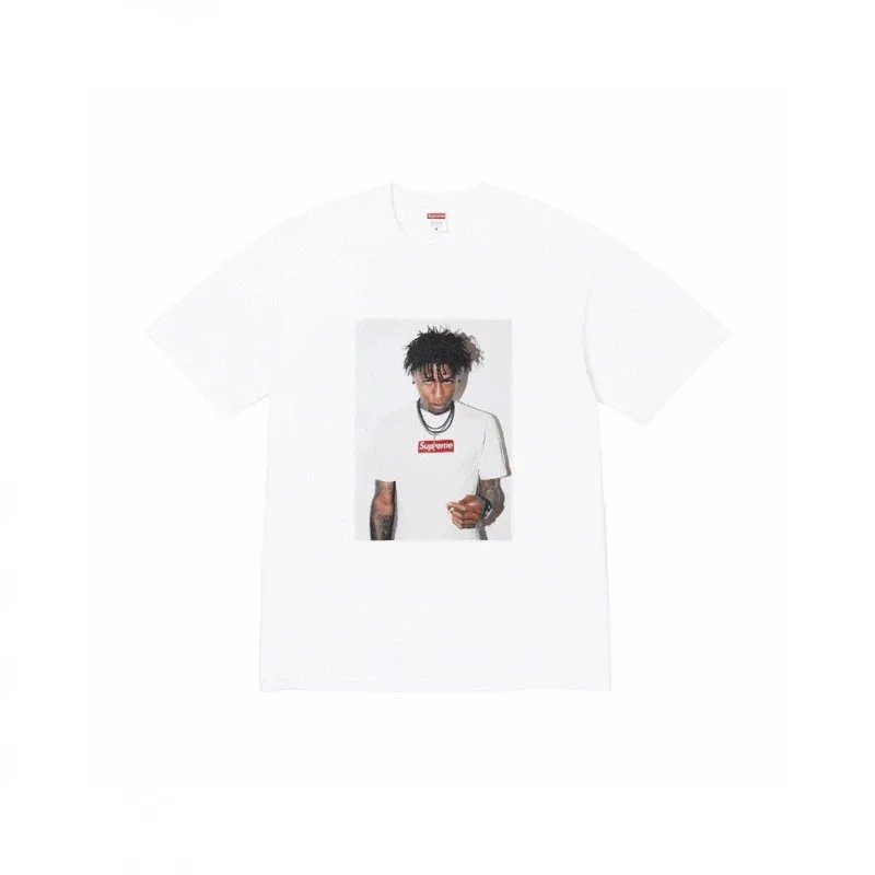 Supreme Graffiti Logo Print T-Shirt photo 7