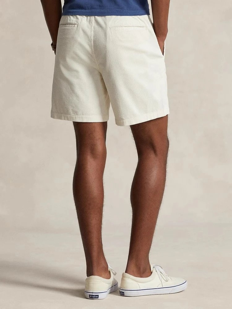 Needles Corduroy Drawstring Shorts Beige Shorts - 40