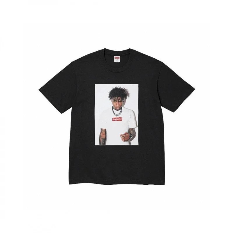 Supreme Graffiti Logo Print T-Shirt photo 8