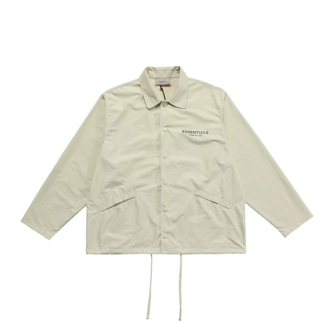 FOG ESSENTIALS Reflective Back Logo Coach Jacket photo 7