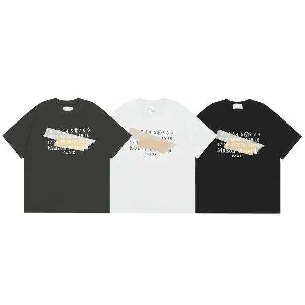 Maison Margiela Tabi Number 6 Black T-Shirt - 12