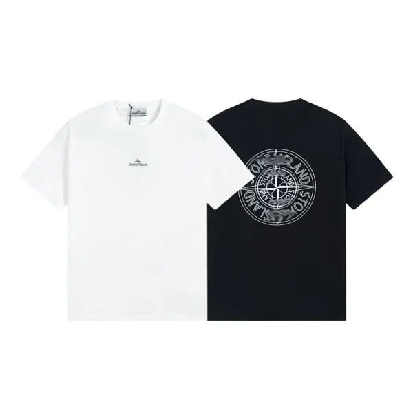 Design Compass Graphic T-Shirt White - 5
