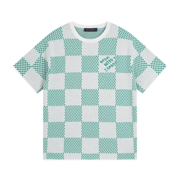 Design Juis Uittc Patterned Knit Polo Navy Tops.polo - 8