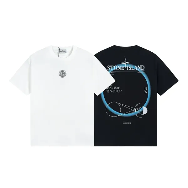 Design Compass Graphic T-Shirt White - 7