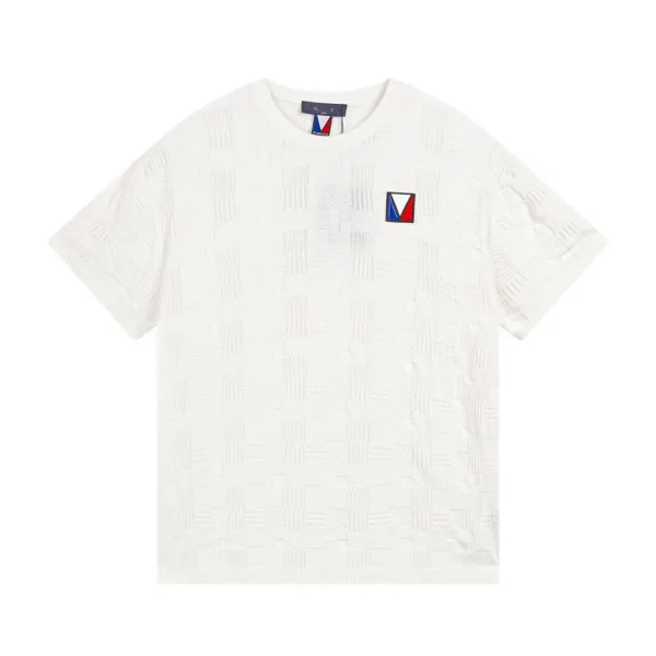 Vivienne Westwood Red Label Geometric Knit T-Shirt White - 1