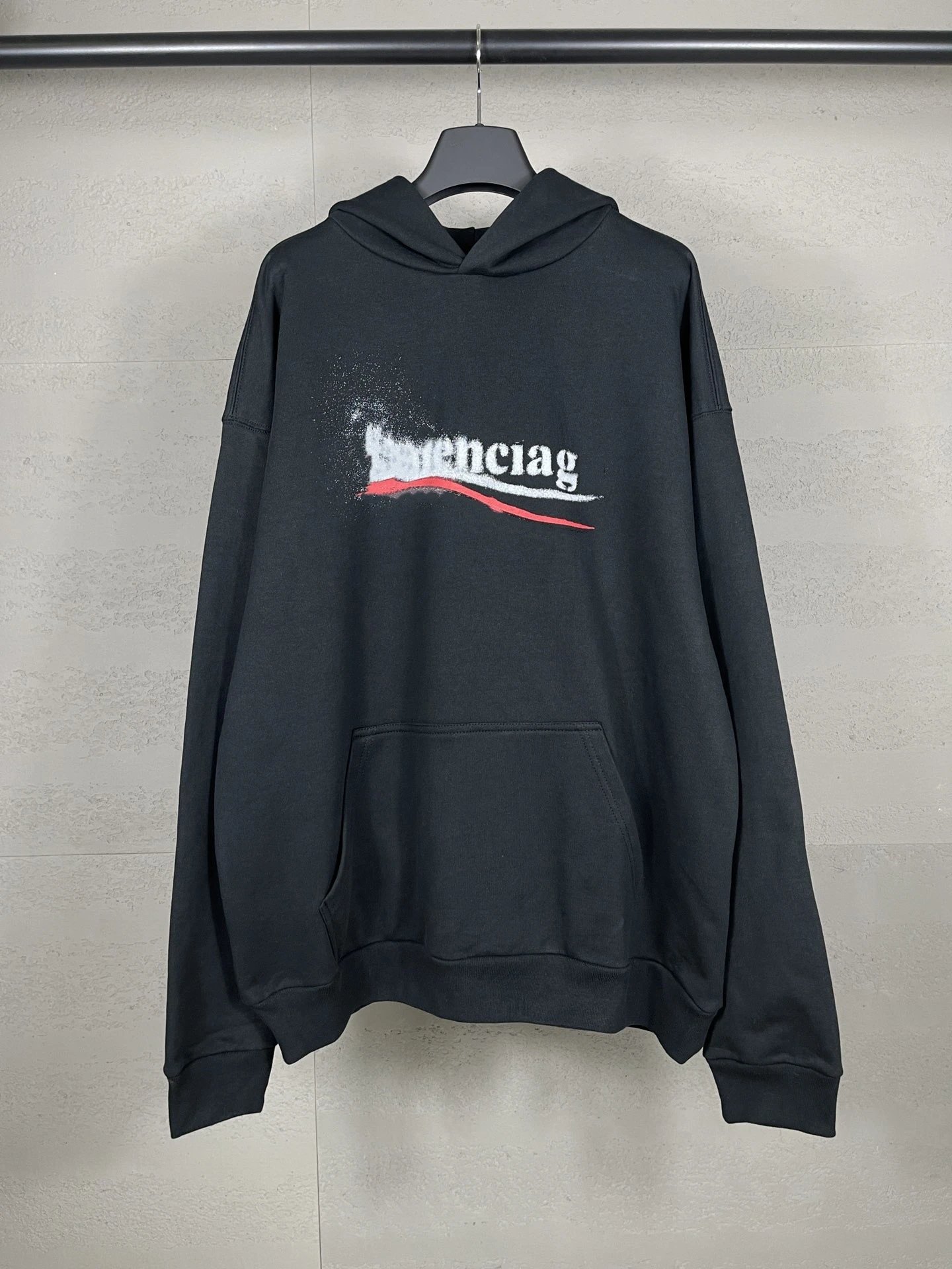 Gaichela Distressed Logo Hoodie Gray - 35