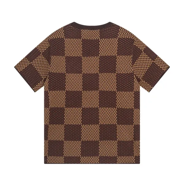 Design Juis Uittc Patterned Knit Polo Navy Tops.polo - 27