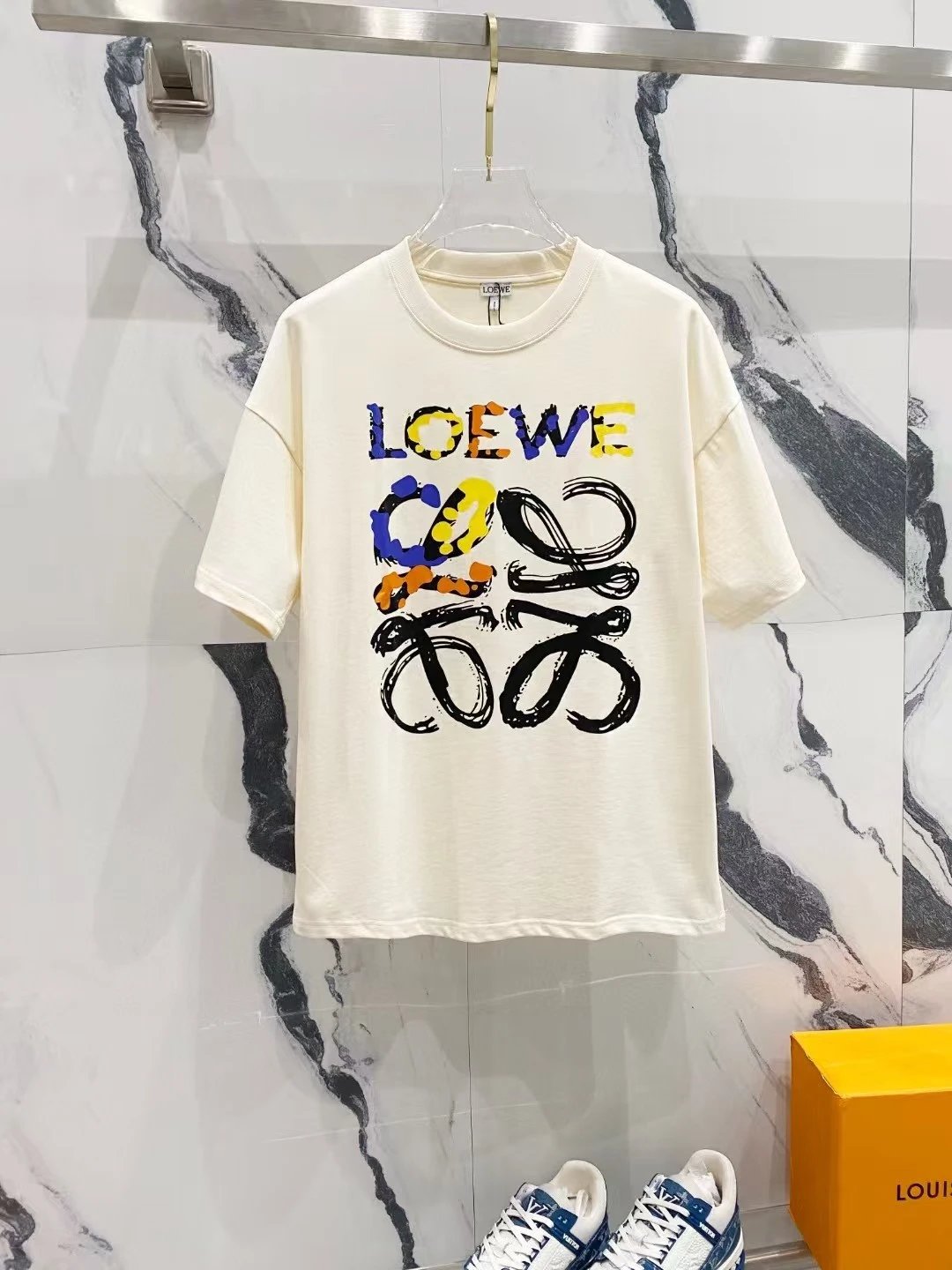 LOE Embroidered Cotton T-Shirt photo 5