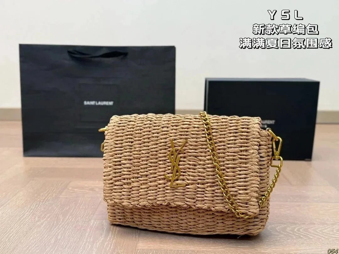 Saint Laurent Crossbody Bags Chain-Strap Flap Bag with Cassandre Logo image 3